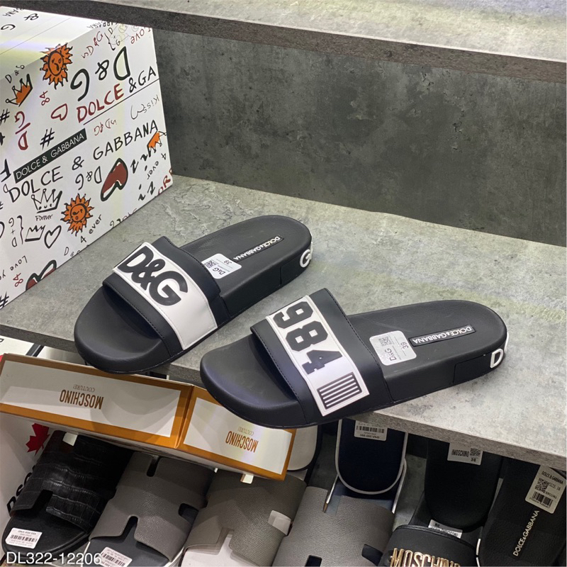 Dép Lê d.G hoạ tiết logo 1984 cực chất ,fom dáng lên chân cực đẹp