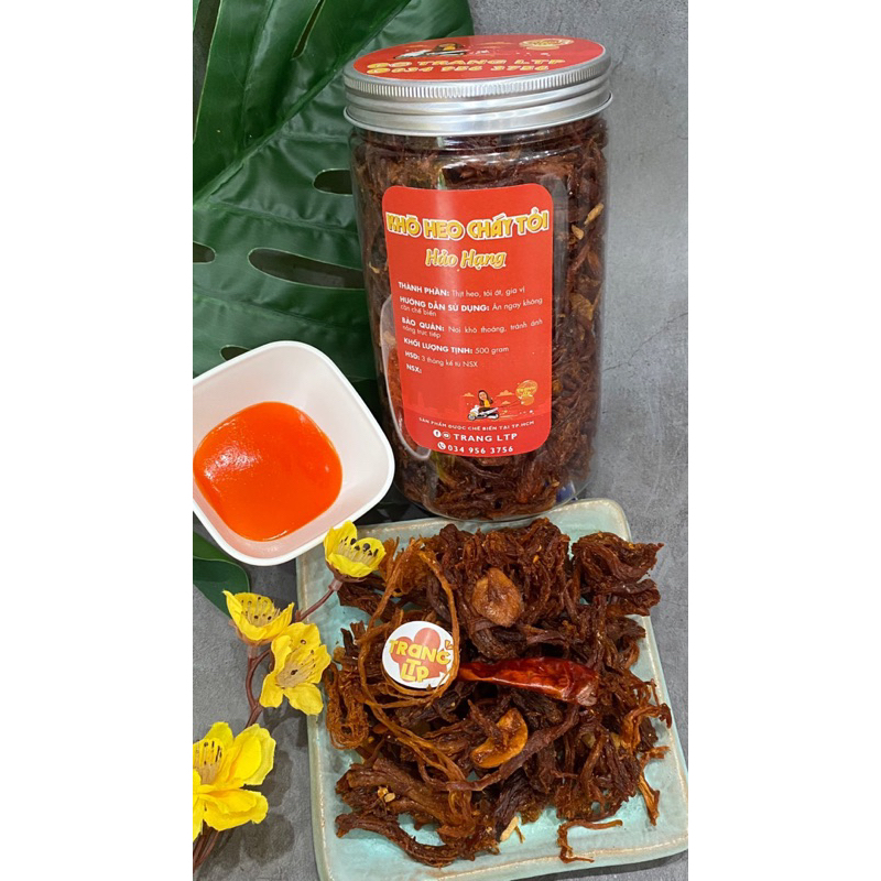 KHÔ HEO CHÁY TỎI