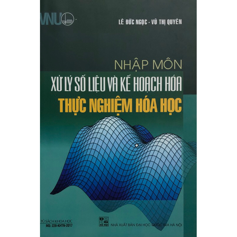 Sách - Nhập môn Xử lý số liệu và kế hoạch hoá thực nghiệm Hoá học