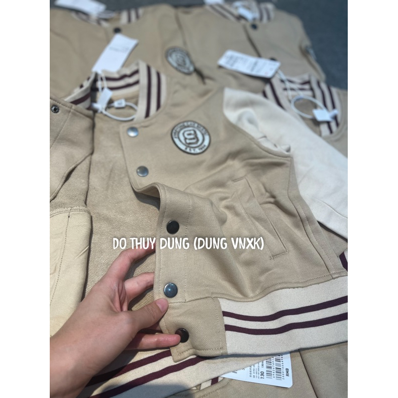 Áo khoác nỉ bomber