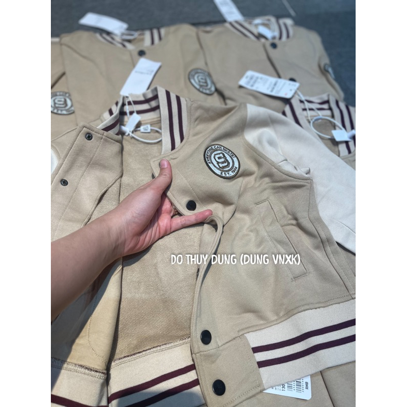 Áo khoác nỉ bomber