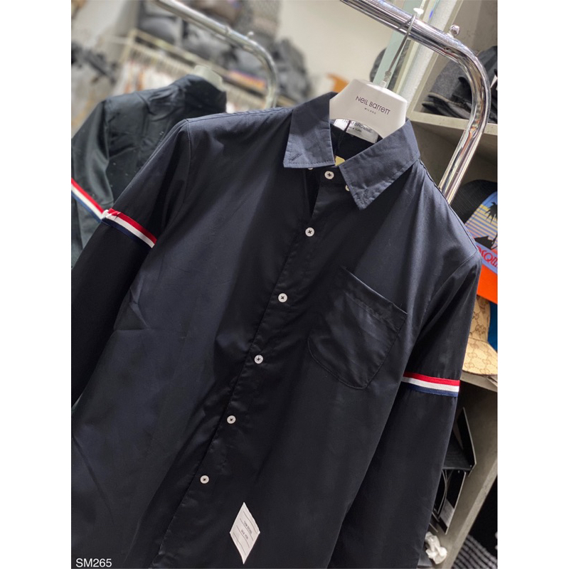 Áo sơ mi hoạ tiết mix 2 ống tay cực chất ,thích hợp với diện đồ boy phố.New