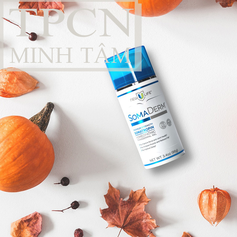 Somaderm Gel chính hãng U.S.A New U Life tăng hormon tăng trưởng