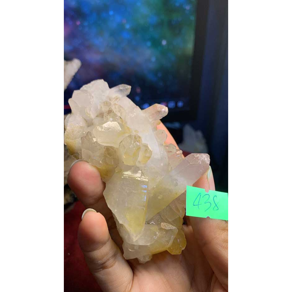 Đá stone tự nhiên Citrine thạch anh vàng tự nhiên phong thủy năng lượng vũ trụ mạnh thanh tẩy thiền định