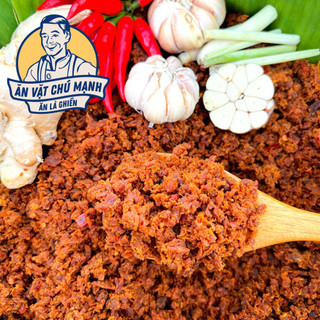 Khô Bò Gân Vụn Mềm - Ăn Vặt Chú Mạnh