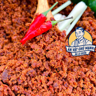 Khô Bò Gân Vụn Mềm - Ăn Vặt Chú Mạnh
