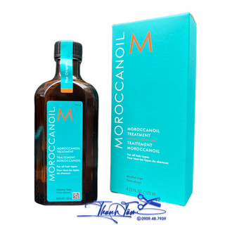 Tinh dầu dưỡng phục hồi tóc hư tổn khô xơ Moroccanoil Treatment Original 125ml