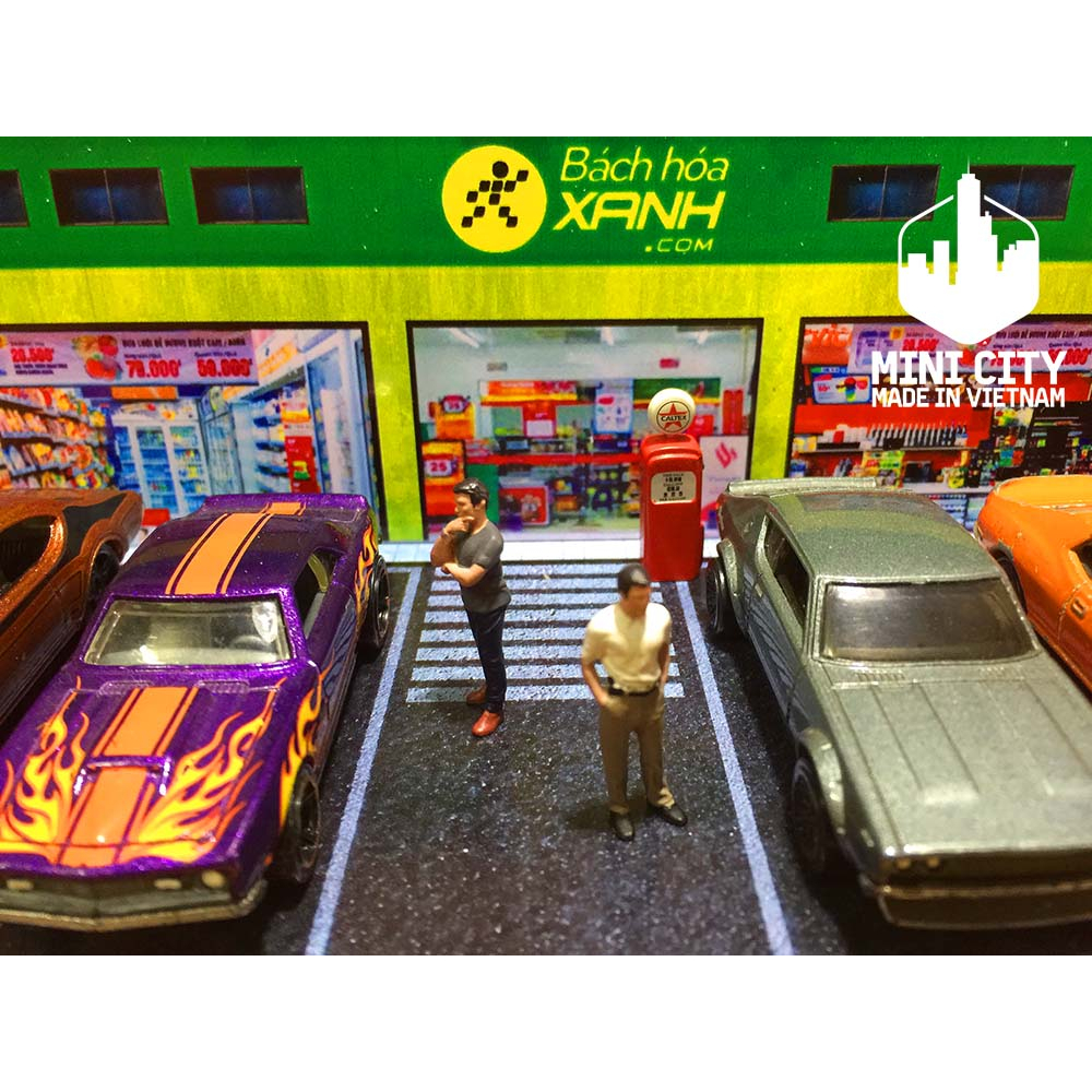 Bãi đậu xe BHX 1/64