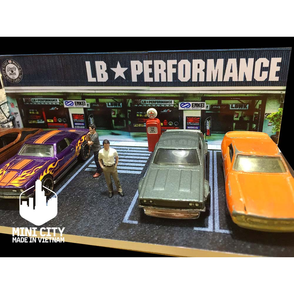 Bãi đậu xe LBW 1/64