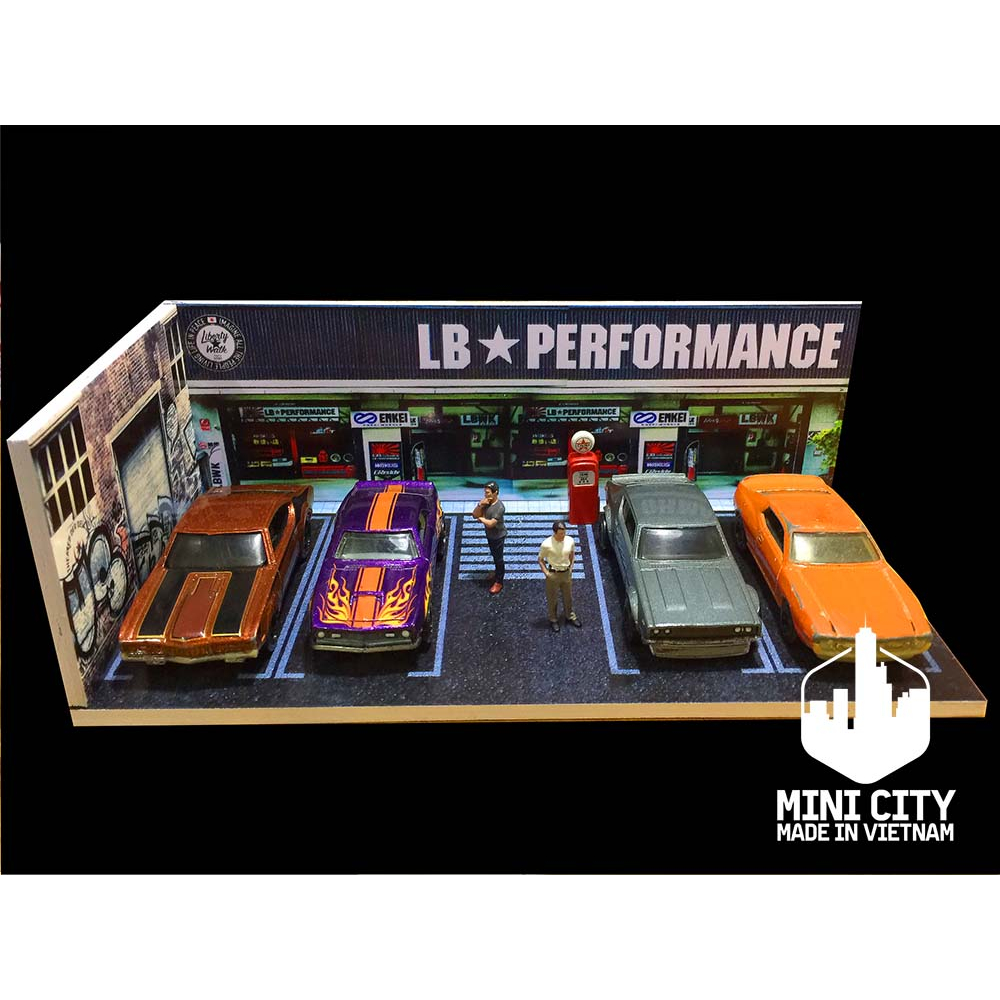 Bãi đậu xe LBW 1/64