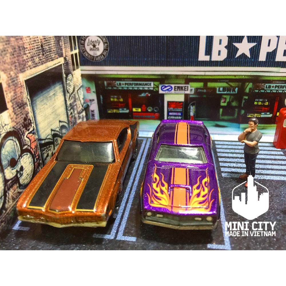 Bãi đậu xe LBW 1/64