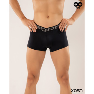 Quần Lót Boxer Đai Xéo Nam Bản Lưng Cao To 4cm Siêu Thoáng Khí - X9 Sportswear - X057