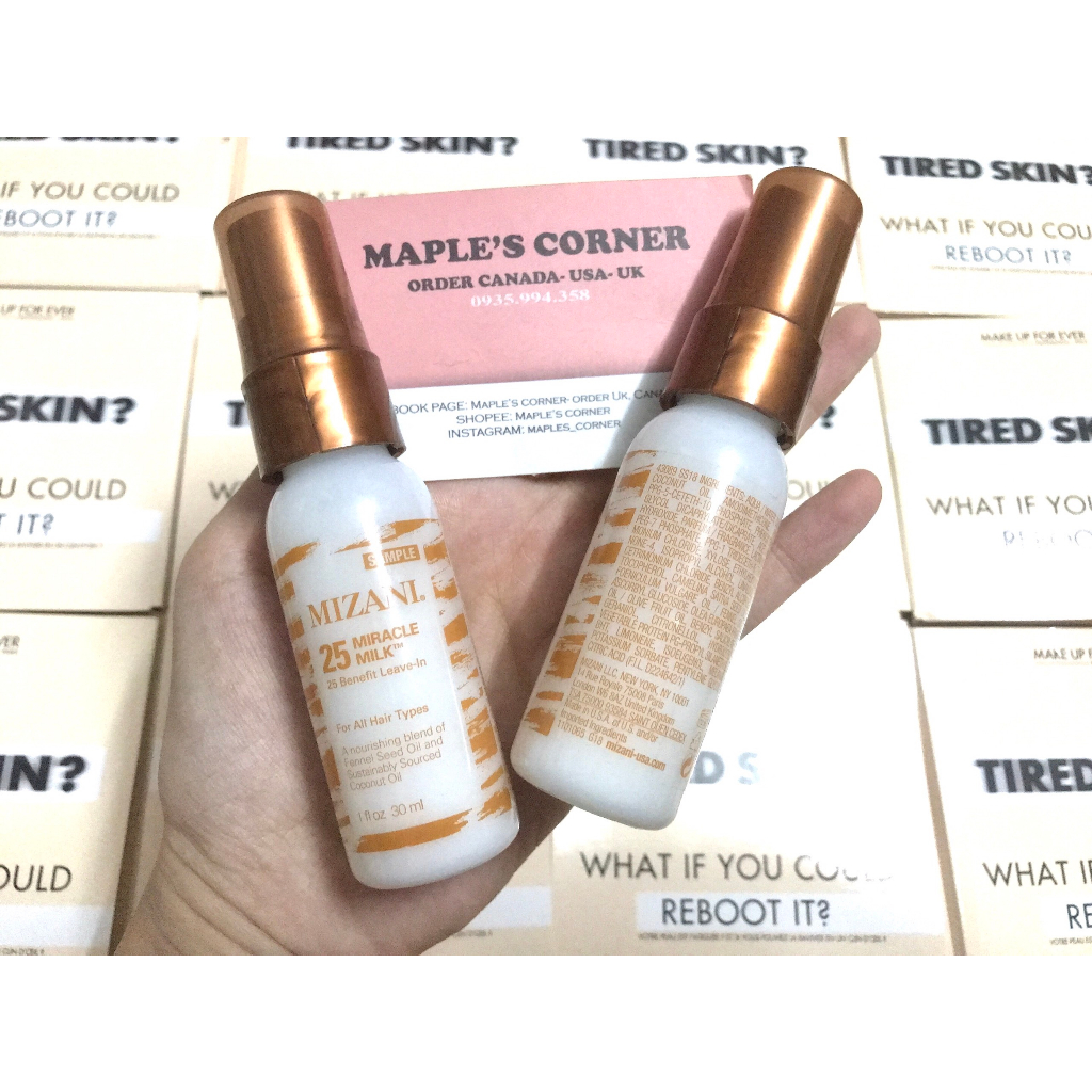 Xịt Dưỡng Tóc Mizani 25 Miracle Milk 25 Benefit Leave In