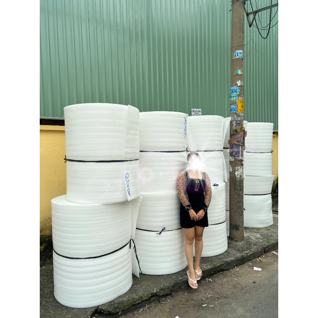 1m Mút Xốp Pe Foam Dày 10mm/10ly Bọc Gói Hàng