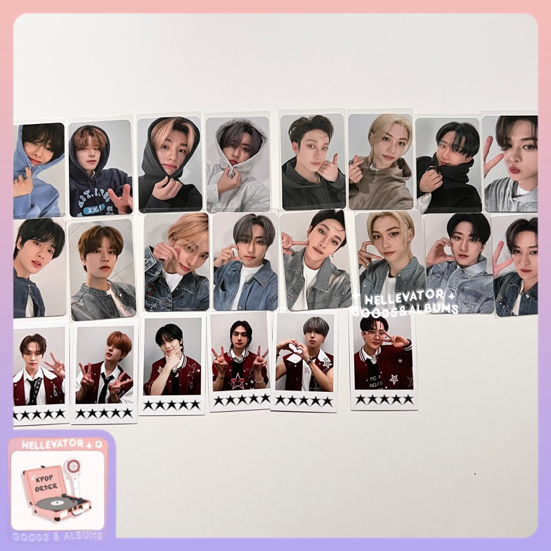 Chính hãng - Stray Kids 5 Star card hình lucky draw, BDM, MakeStar