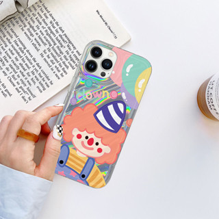 Ốp lưng iphone vân sóng laser monster clown 6 6splus 7 7plus 8 8plus x xs