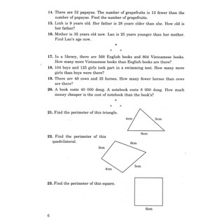 Sách - Toán Đố Lớp 4 - Word Problems of Primary Maths 4 (Dùng chung các bộ sgk hiện hành) - HA