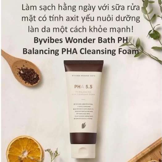 Sữa Rửa Mặt Wonder Bath PHA 5.5 Tạo Bọt Dịu Nhẹ, Sữa Rửa Mặt Cho Da Nhạy Cảm Wonder Bath 130ml Saikou Beauty