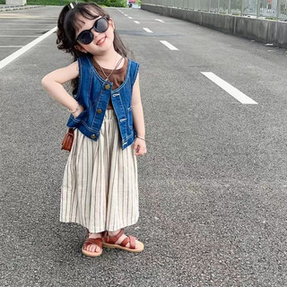 Áo  khoác  Gi-lê sát  nách  cho  bé  gái phong cách  Hàn quốc Nhật  Bản  độc  và  lạ  size tu 9kg-30kg