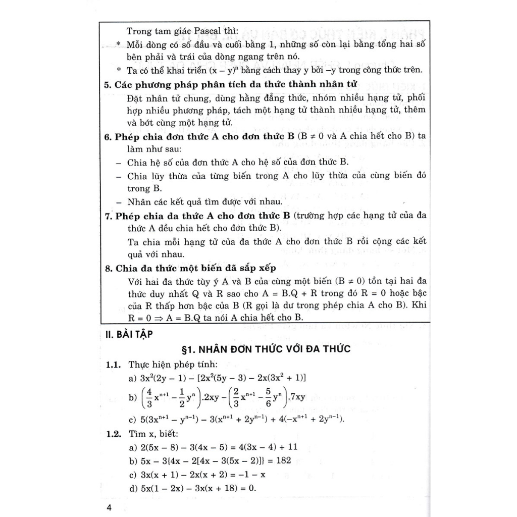 Sách -Toán Thông Minh Và Phát Triển 8  - HAB