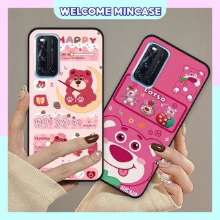 Ốp lưng vivo v19 / vivo 1933 in hình gấu dâu lotso, gấu nâu dễ thương