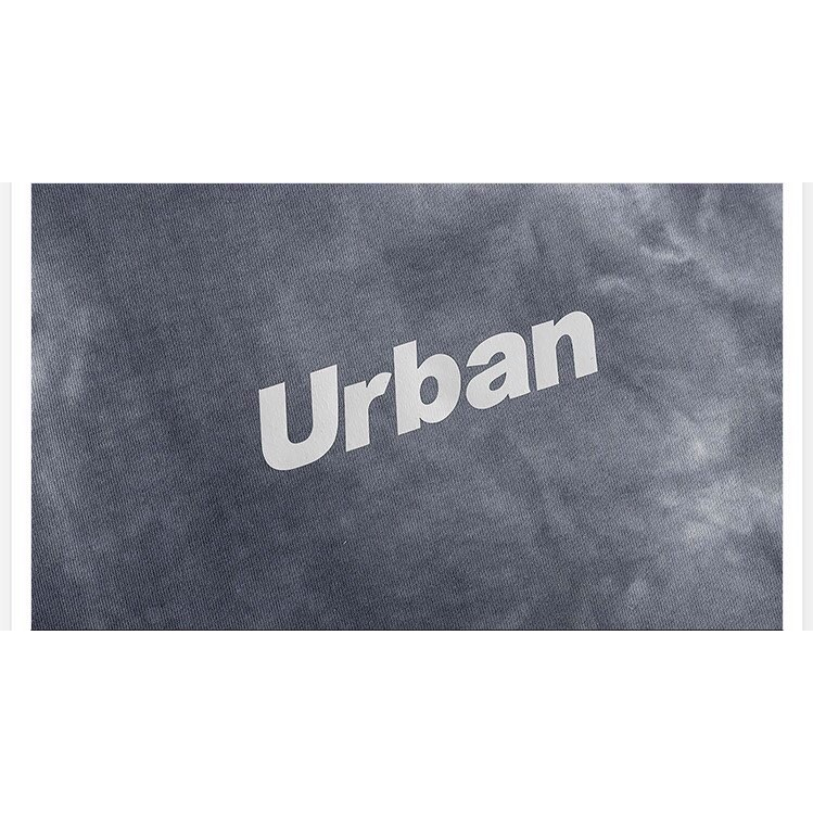 Áo thun loang NELLYHEYBIG chính hãng, áo thun loang dáng rộng chữ URBAN mẫu mới nhất mã BF6351AG0