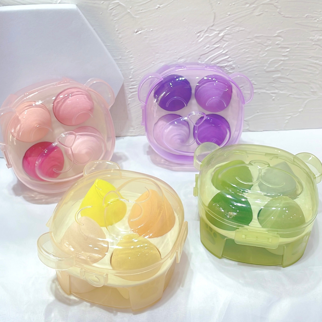 Hộp 4 mút make up tròn dành cho các nàng - ERA SHOP