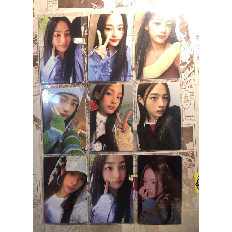 CARD BO GÓC NEWJEANS MINJI