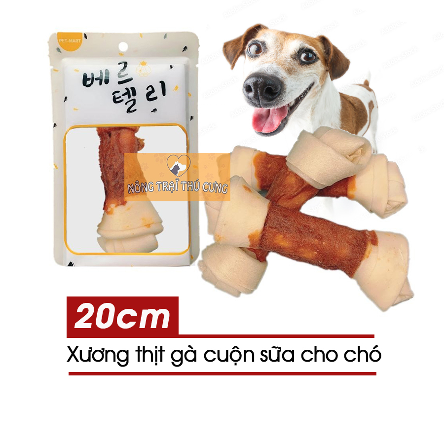 Gà Cuộn Xương Sữa Size Lớn 20cm (Nội Địa Trung)