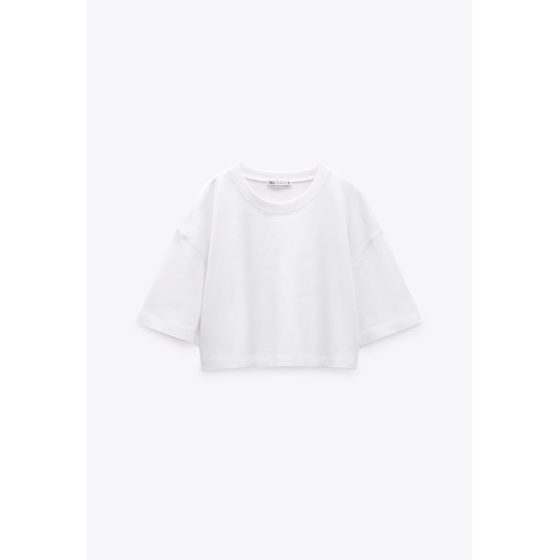 Áo phông croptop Zara Authentic