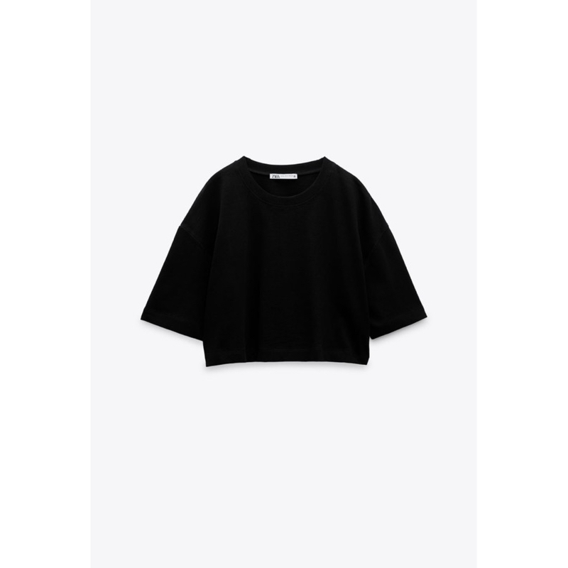 Áo phông croptop Zara Authentic