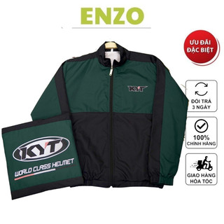 Áo khoác dù KYT nam nữ chất vải gió 2 lớp form rộng cổ đứng cao cấp _ ENZO AD 68