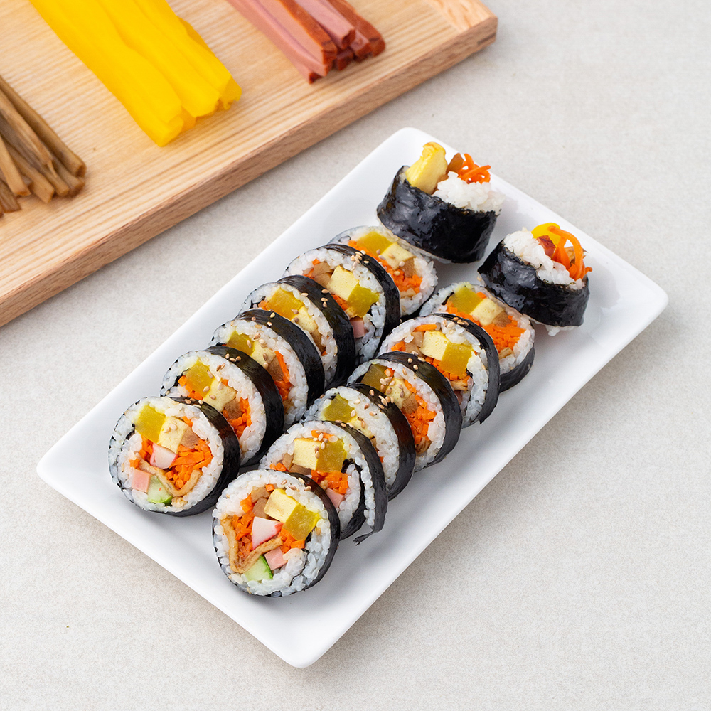 Củ cải vàng cắt sợi cuộn kimbap 2.6kg, 3kg
