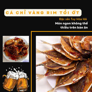 Hũ 250gr cá chỉ vàng rim tỏi ớt đặc sản phú yên