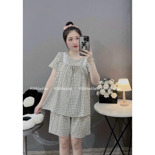 Bộ Lanh Bầu Mùa Hè[ hàng thiết kế]