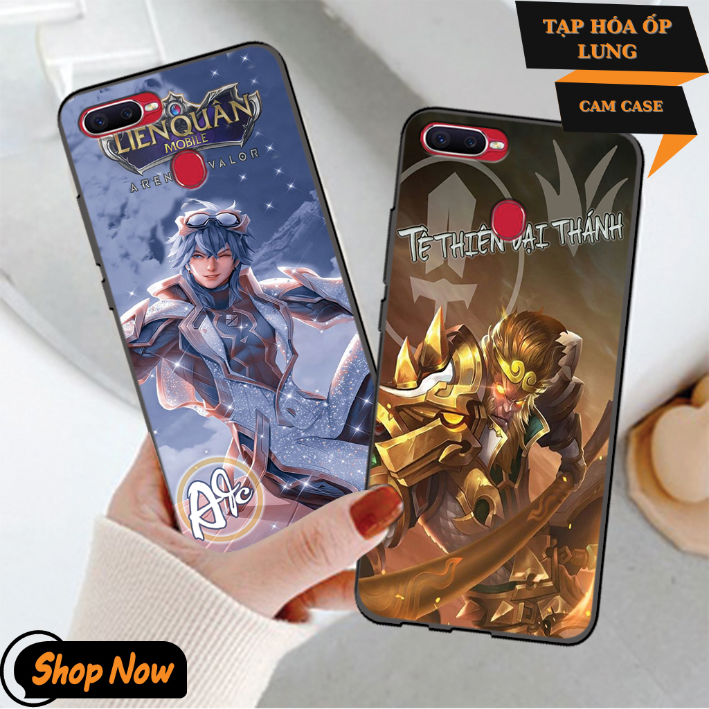 Ốp Oppo A5S / A7 / A12 in hình game và nhân vật LIÊN QUÂN