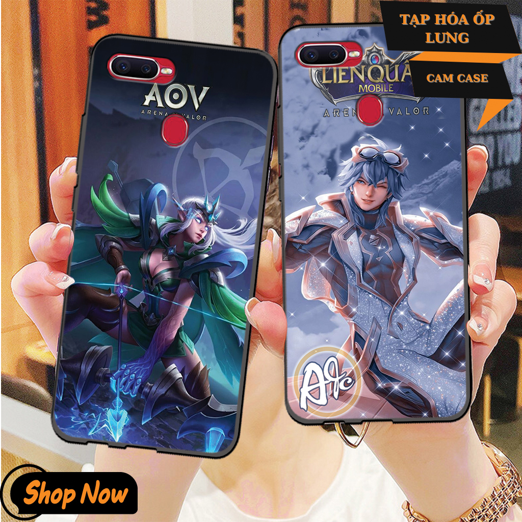 Ốp Oppo A5S / A7 / A12 in hình game và nhân vật LIÊN QUÂN