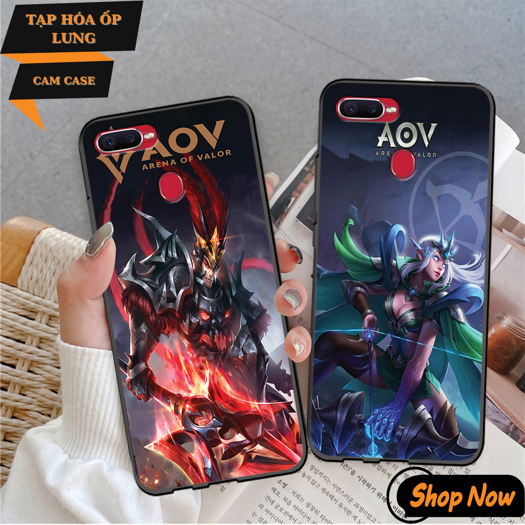 Ốp Oppo A5S / A7 / A12 in hình game và nhân vật LIÊN QUÂN