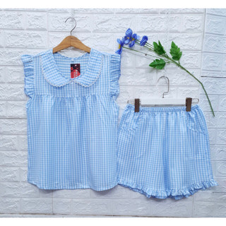 Up Size 1 2 3 4 5 LỤA ĐÙI cổ BÈO Đồ bộ mặc nhà ShopThanhThanh