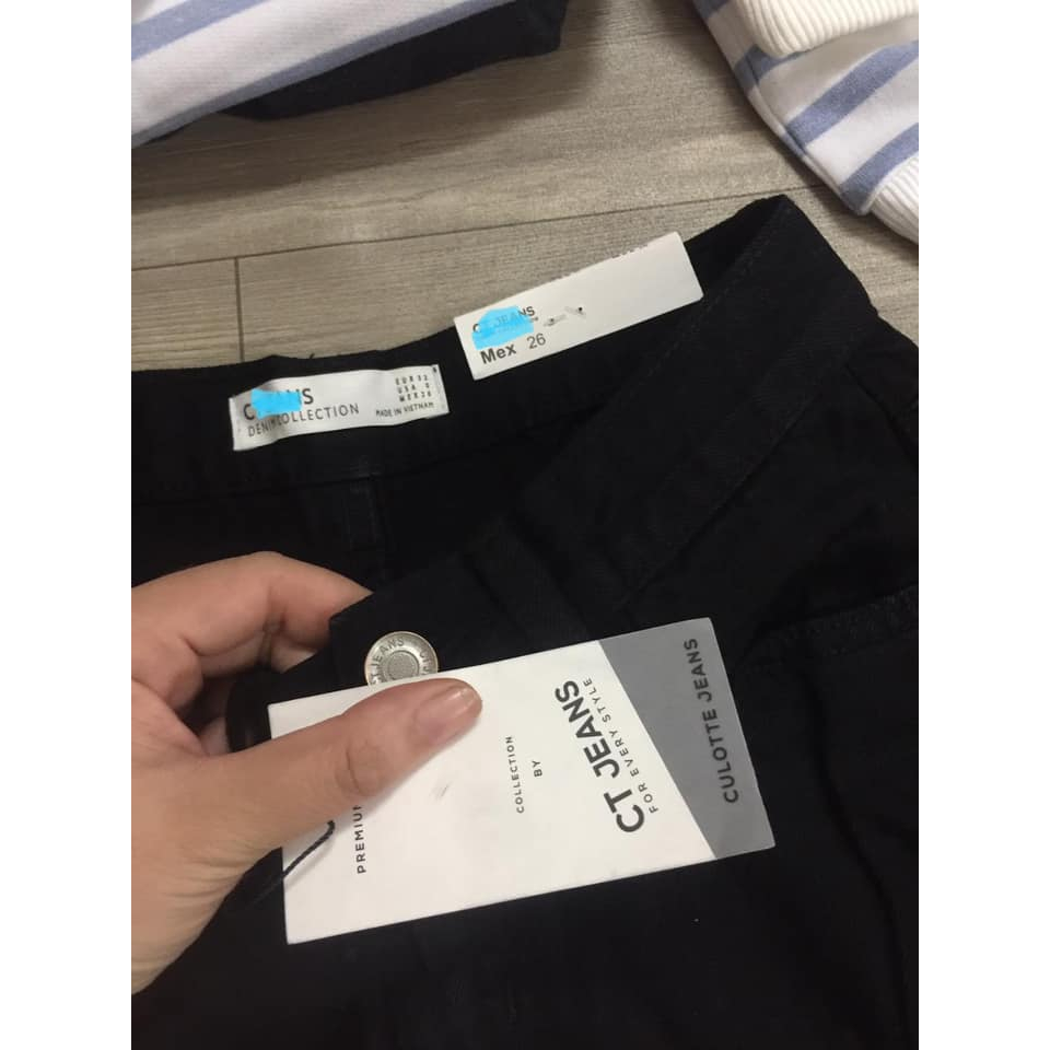 Quần jeans suông CT Jeans sang chảnh, hack dáng dã man