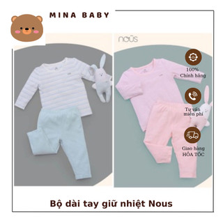 Bộ nous dài tay giữ nhiệt cho bé