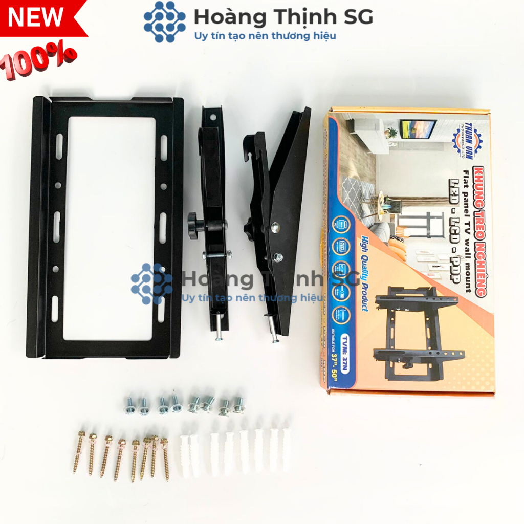 Giá treo tivi 37in-50in nghiêng, khung treo tivi 37in-65in nghiêng, Thuận Văn