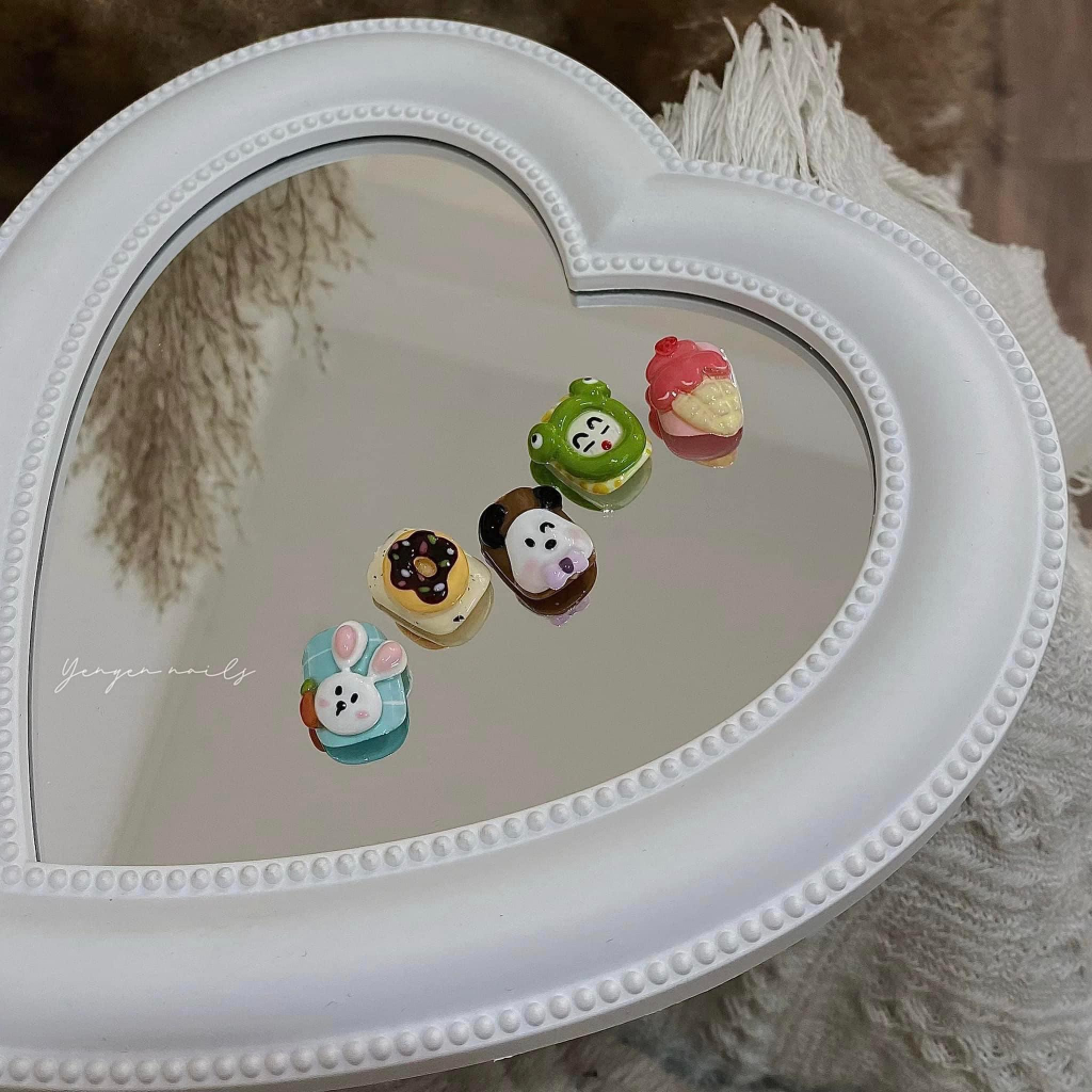 Gương Decor chụp ảnh Nail