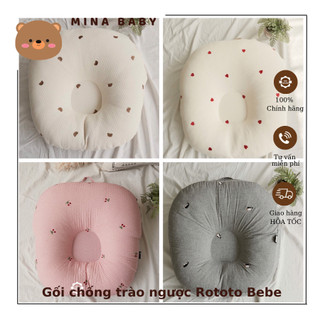 <có sẵn> Gối chống trào ngược cho bé Chính Hãng ROTOTO Bebe Nội địa Hàn Quốc
