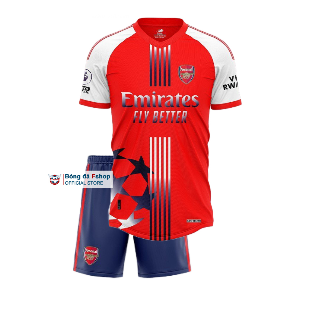 Áo bóng đá câu lạc bộ Arsenal - NHIỀU MẪU - Bộ quần áo bóng đá mới