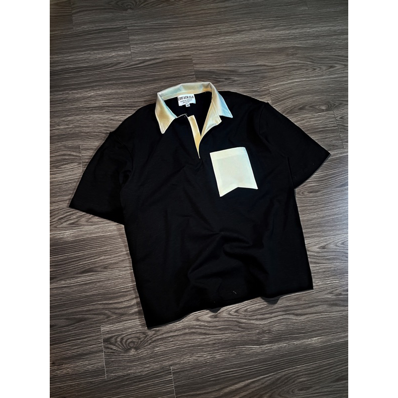 Áo polo form rộng - French Terry Boxy Polo