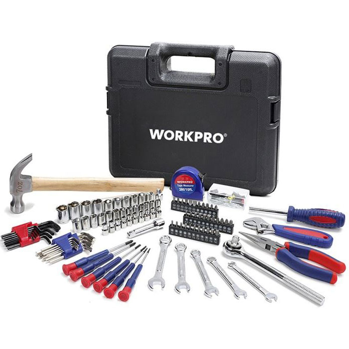 Bộ đồ nghề 165 chi tiết Workpro WP209022