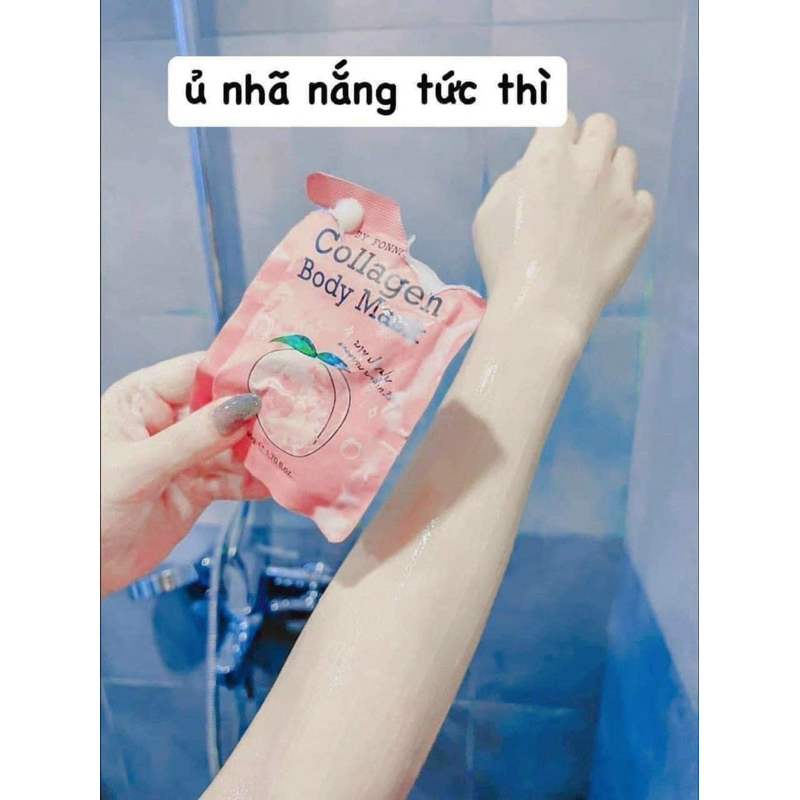 Tắm Trắng mask Đào Thái