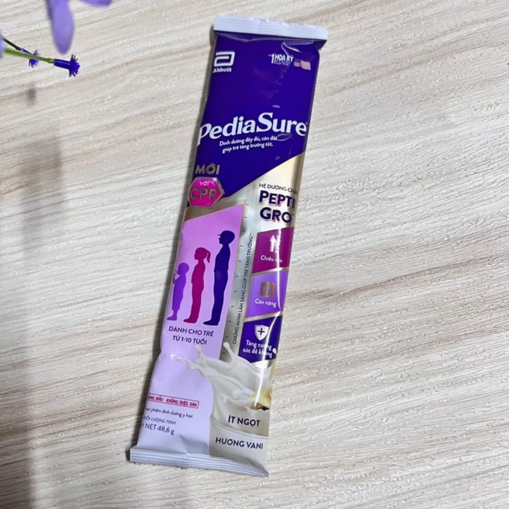 Pediasure gói hương vani cam kết date mới