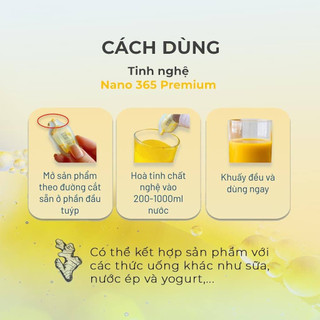Nghệ Nano 365 Hàn Quốc Premium